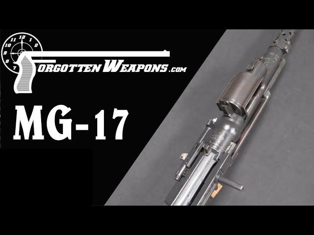 MG-17 German Aircraft Machine Gun