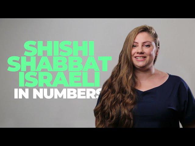 Shishi Shabbat Yisraeli (Israeli Weekend) IN NUMBERS!