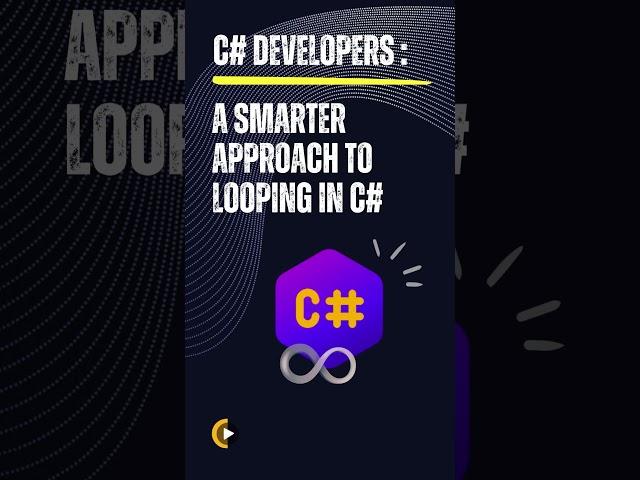 Optimize C# Loops: Code Faster and Smarter!