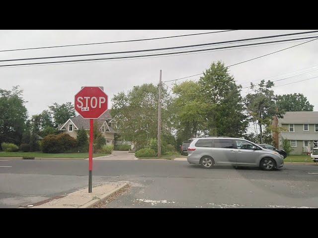 Driving by Oceanport, New Jersey