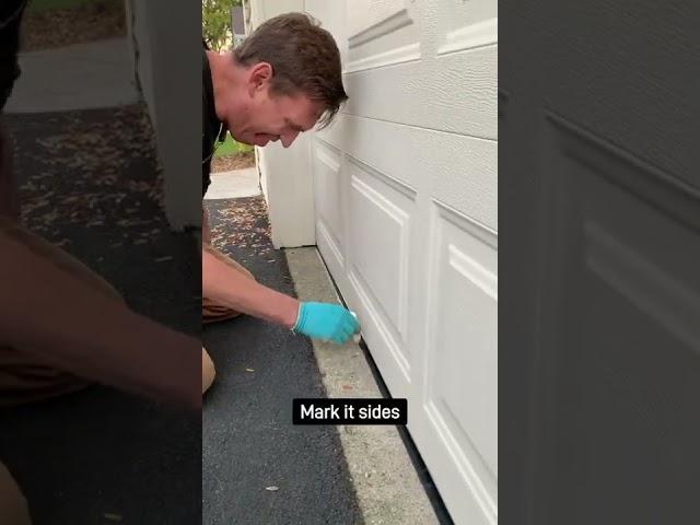 DIY Garage Door Rubber Threshold Seal - Protect your garage from leaks