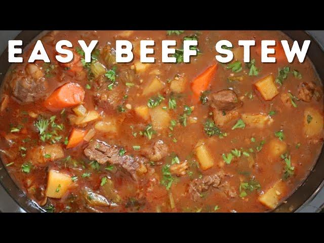 Easy Homemade Beef Stew - Best Beef Stew Recipe!