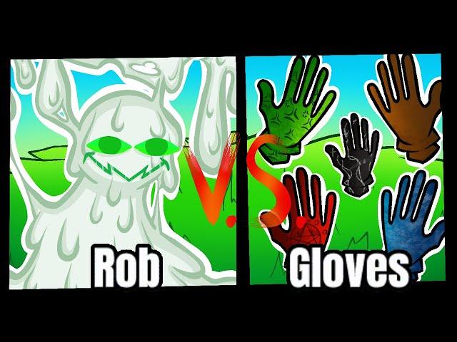 Rob V.S ALL GLOVES | Roblox Slap Battles