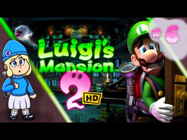 Live Steam Let's Play!  Luigi's Mansion 2 (Dark Moon) Part 6