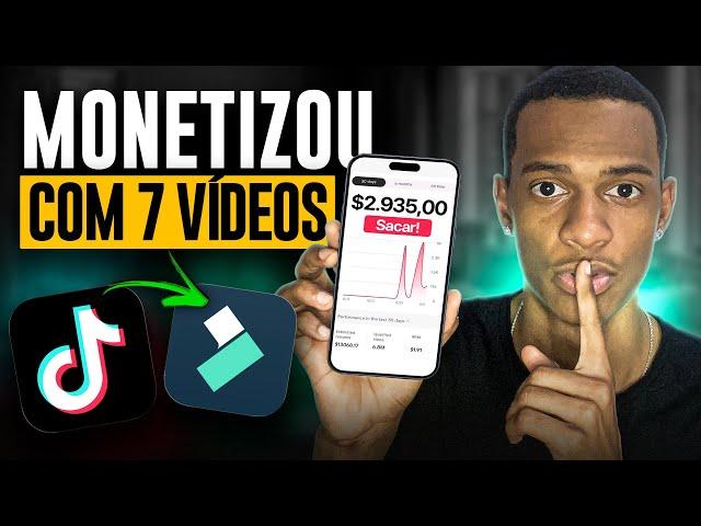 MONETIZADO COM 7 Vídeos em 7 Dias: Canal Dark no TikTok