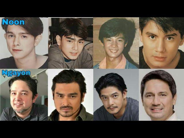 90s , 80s  Pinoy Heartthrobs THEN and NOW - Crush ng Bayan - 90s - 2021