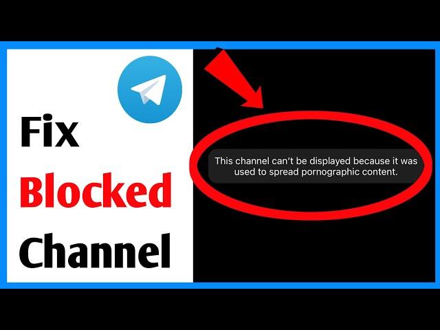 How To Fix Telegram Blocked Channel