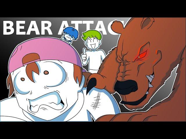 DanPlan Animated | Can You Survive a Bear Attack?