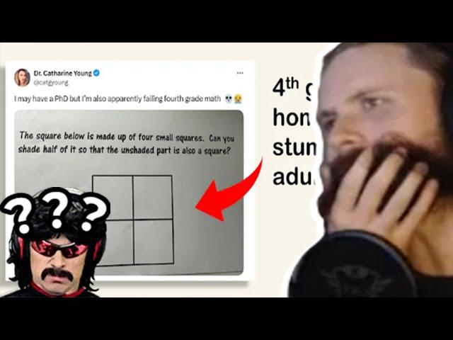 Forsen Reacts - Can you solve this 4th grade problem?