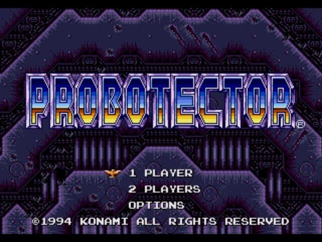 Probotector Review for the SEGA Mega Drive by John Gage