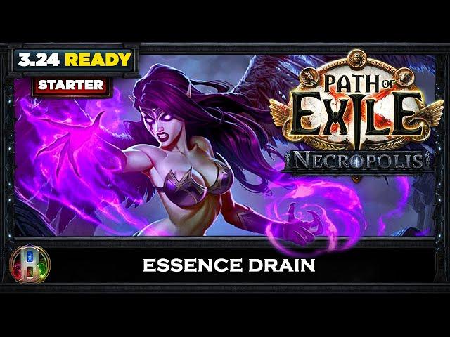 [PoE 3.24] ESSENCE DRAIN OCCULTIST - BUILD REVIEW - PATH OF EXILE NECROPOLIS - POE BUILDS