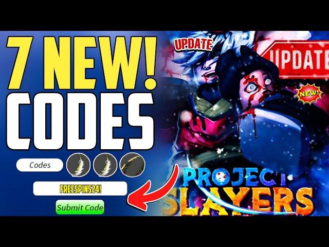 ️UPDATE!CODES️PROJECT SLAYER CODES - CODES FOR PROJECT SLAYER - ROBLOX PROJECT SLAYERS CODES