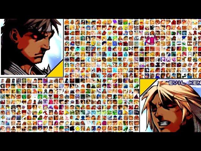 Mugen Roster 2024 Everything Vs Everything Showcase HD 60fps