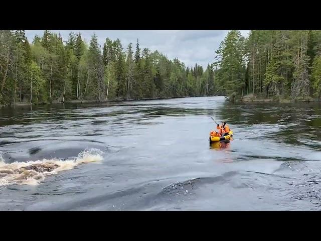 Сплав по реке Шуя на пакрафте Пилигрим от компании Планета Вода #packraft #пакрафт