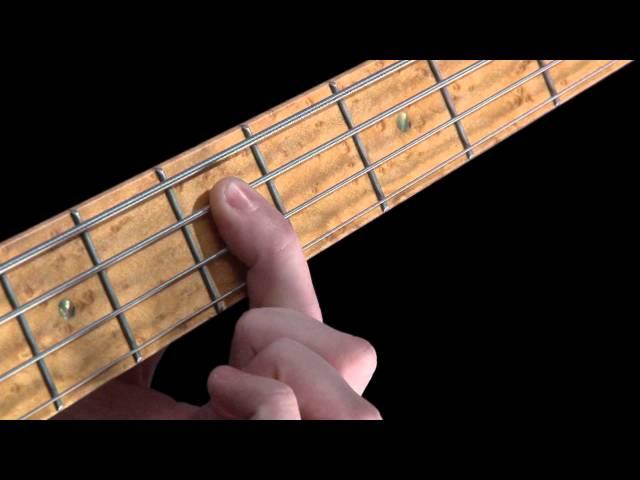 Learn Bass - How to Fret the Strings