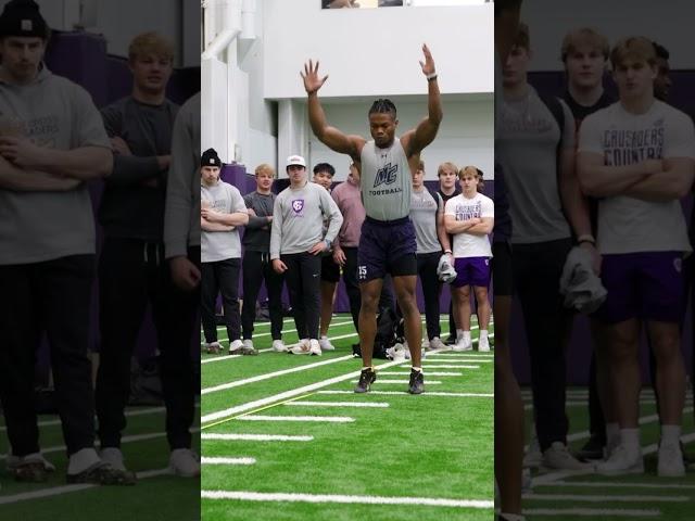 Merrimack College Warriors Football Anthony Witherstone Jr. NFL Pro Day