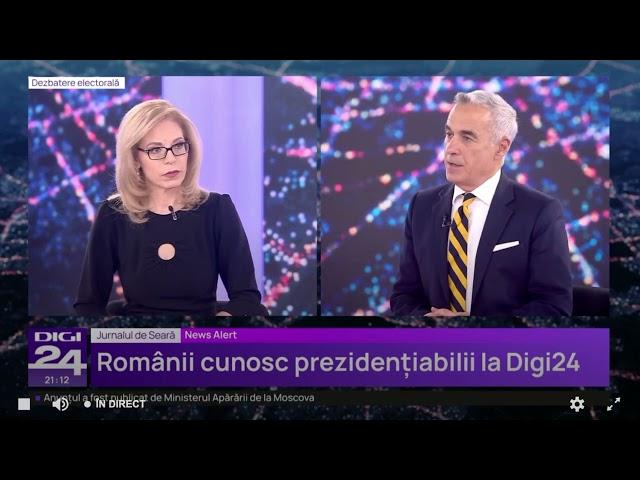 #CG11 la DIGI24: Neutralitatea față de orice conflict - Călin Georgescu