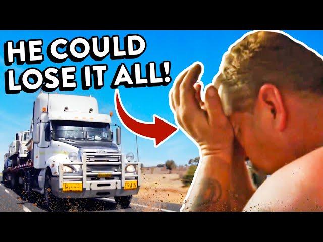 Truck Driver's First Job In Weeks Is Anything But A Smooth Journey!