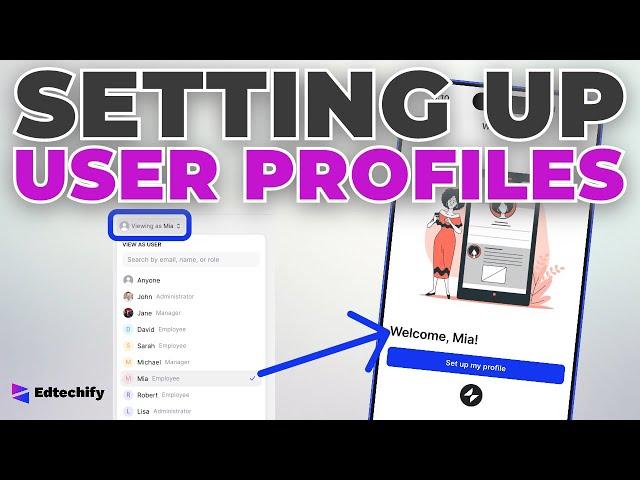 Glide 101: Setting Up User Profiles