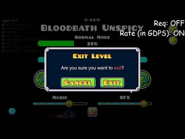 Playing to my GDPS + Rating some levels - Geekru's GDPS