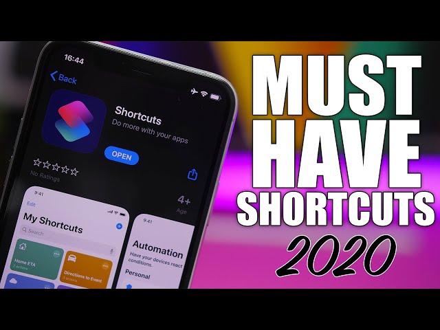 20 MUST HAVE iOS 13 Shortcuts - Best iOS 13 Siri Shortcuts 2020 !