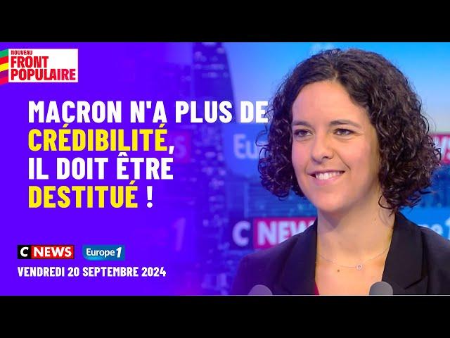 MACRON N'A PLUS DE CRÉDIBILITÉ, IL DOIT ÊTRE DESTITUÉ !