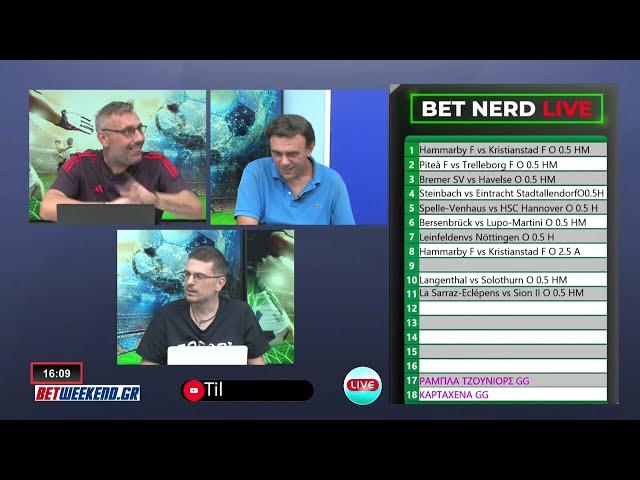 BETWEEKEND LIVE BY BETSSON 08-09-2024