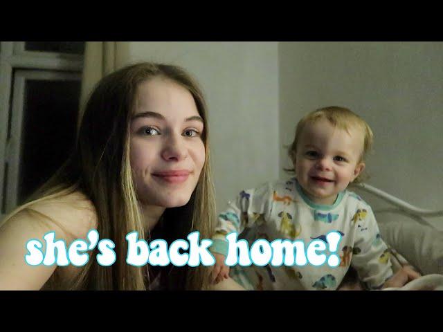 She's Home! Hopefully for good || Teen Mum Vlog