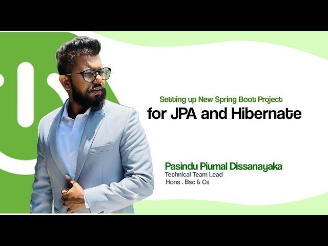 Setting up New Spring Boot Project for JPA and Hibernate