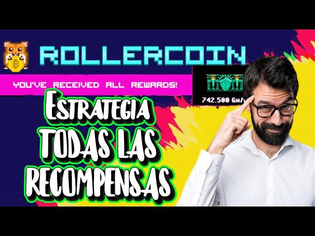 Rollercoin Estrategia TODAS LAS RECOMPENSAS Criptomonedas 2023