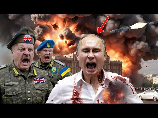 1 minute ago! Putin Seriously Injured, UK and UKRAINE Destroy Russia