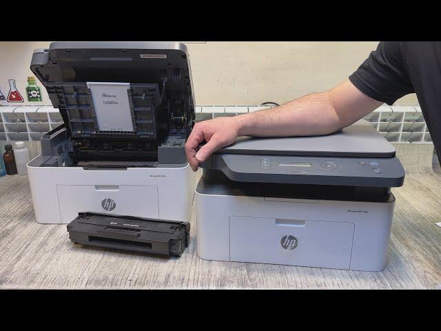 HP Laser 136a Обзор. Отзывы. Картридж. Язык