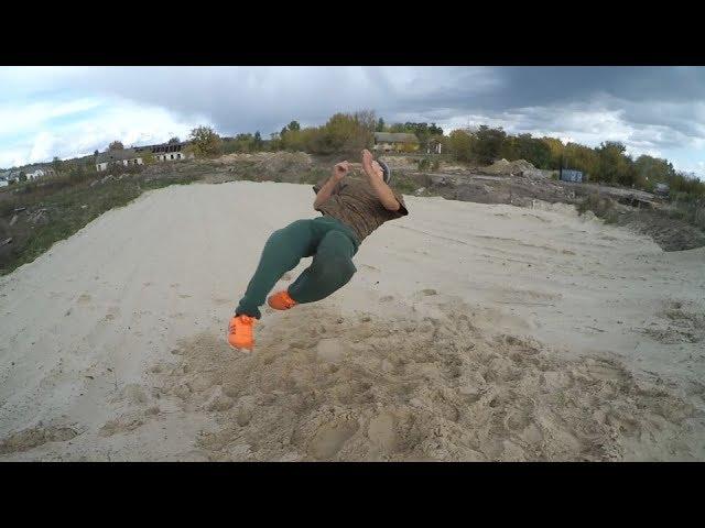 Back flip 360 (full twist) from zero