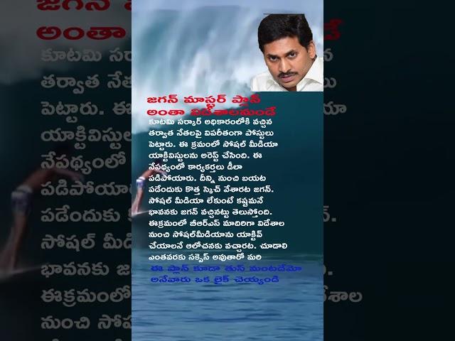 Everything is from abroad. Jagan's master plan #APPolitics