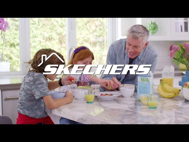 Stay Comfortable in Skechers commercial