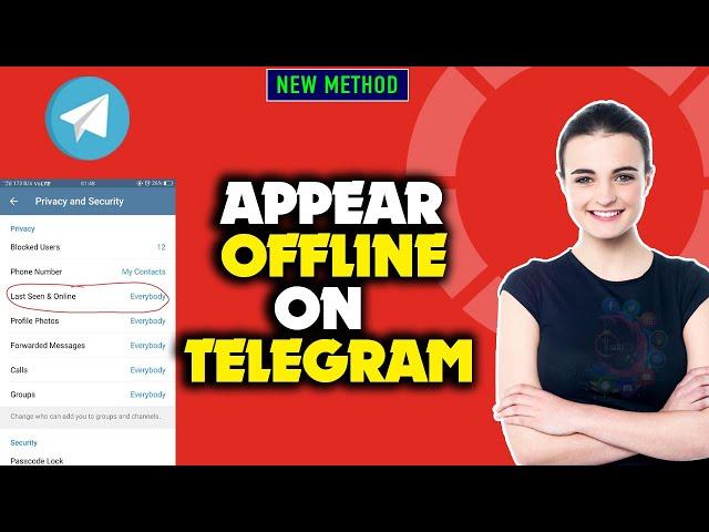 How to appear offline on telegram 2024 (Quick & Easy)