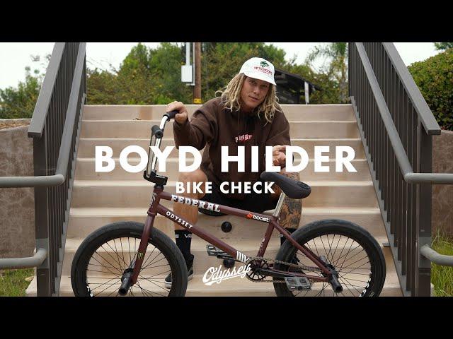 BOYD HILDER | Odyssey BMX - Bike Check