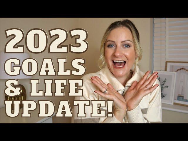 2023 GOAL SETTING & CHATTY LIFE UPDATE; FINANCIAL GOALS, TRAVEL PLANS, HEALTH UPDATE & MY 2023 GOALS