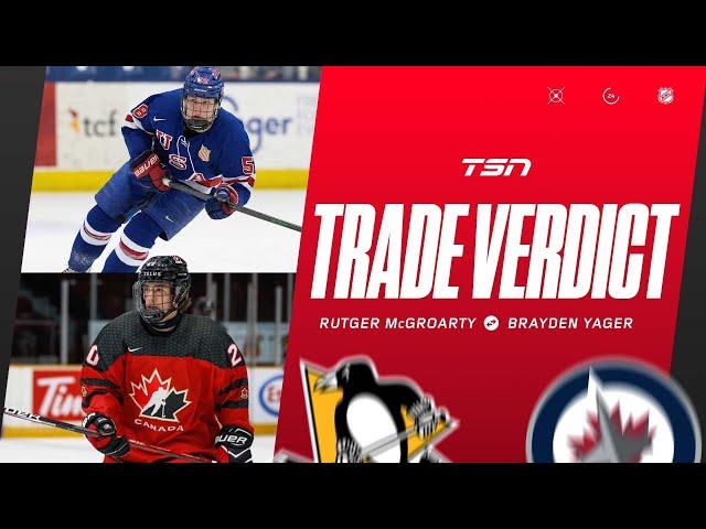 Trade Verdict: Jets get 'equal type of prospect' in Yager for McGroarty