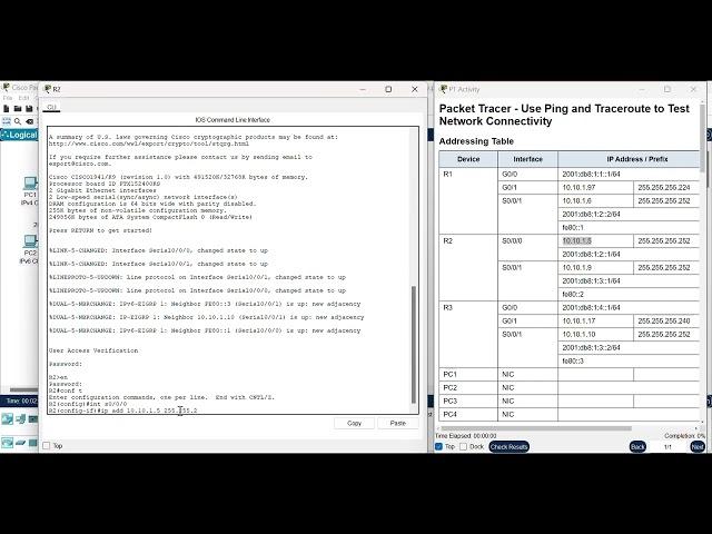 13.2.7 Packet Tracer - Use Ping and Traceroute to Test Network Connectivity || ALICHOZIN XI TKJ AXIO