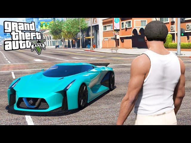 Гангстер угнал РЕДКИЙ СУПЕРКАР из БУДУЩЕГО!! - GTA 5 Реальная Жизнь (Моды ГТА 5)