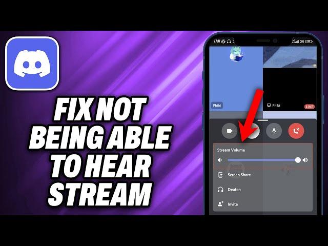 How To Fix Not Being Able To Hear Stream On Discord Mobile (2024) - Quick Help