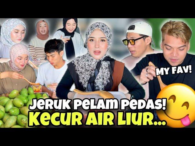 JERUK PELAM PEDAS UNTUK AI TEAM !! RAMAI YANG  TERLIUR !! MANAP BLUSHING NAK MENGORAT RINA !!