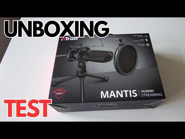 Unboxing New Trust GXT 232 Streaming Microphone & Testing