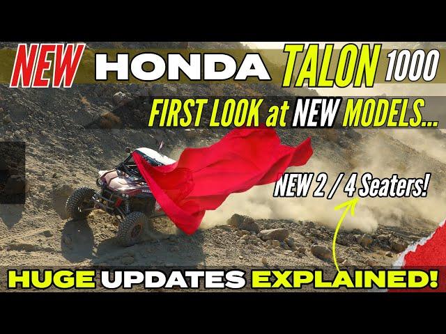 New 2023 Honda Talon 1000 Models Released + SNEAK PEEK into MORE Sport UTV Models....