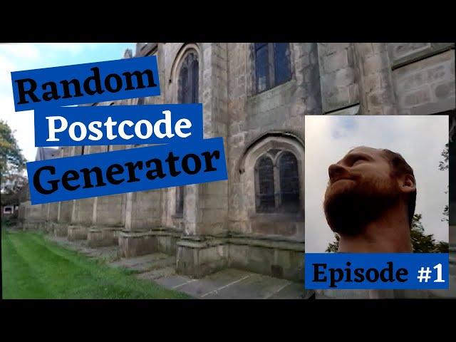 Random Postcode Generator | Travelling Wherever it Lands | Episode #1