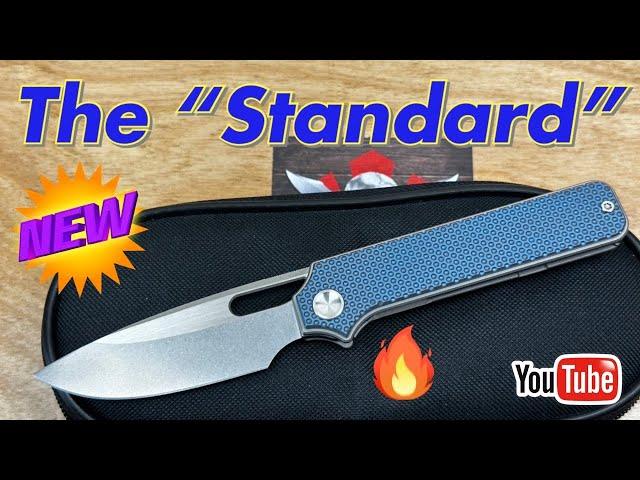 Golden Designworks “Standard” Magnacut titanium liner lock knife !