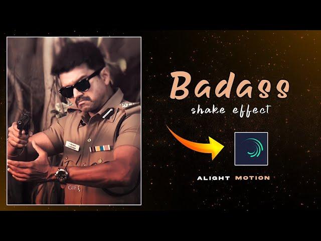 Badass shakes effect like Ae  Alight motion tutorial tamil | Crazy Tech Tutorials