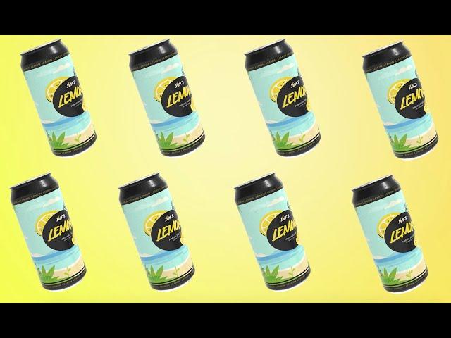 Canned Organic Juice 3D Animation