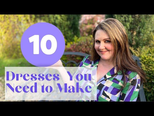 10 DRESS PATTERNS I NEED TO MAKE! I HAVE FOMO!